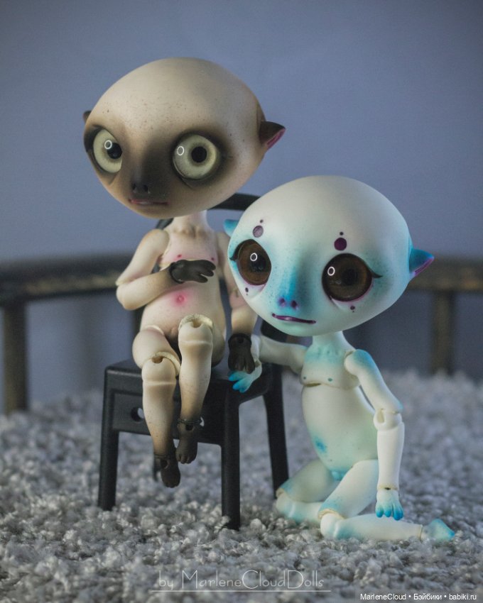 Сиамский изгойчик — Авторские шарнирные куклы своими руками: лепка (фото 9)