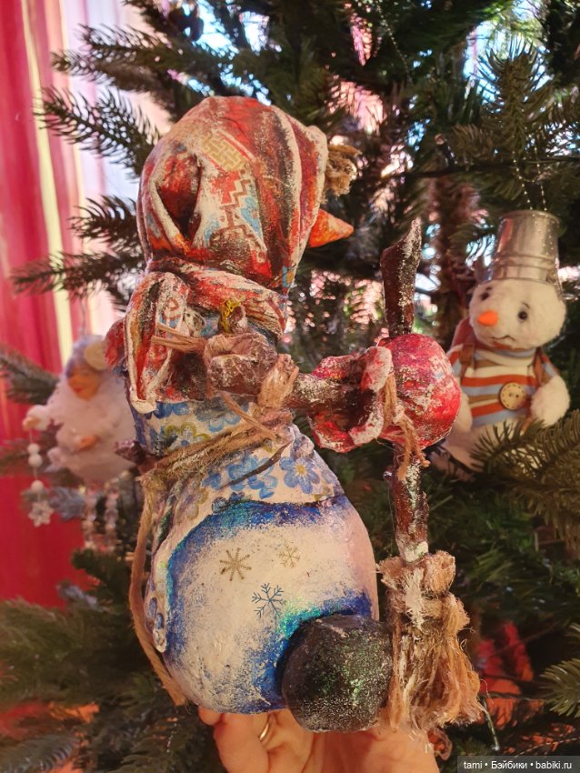 Авторские игрушки на нашей ёлочке (фото 4)