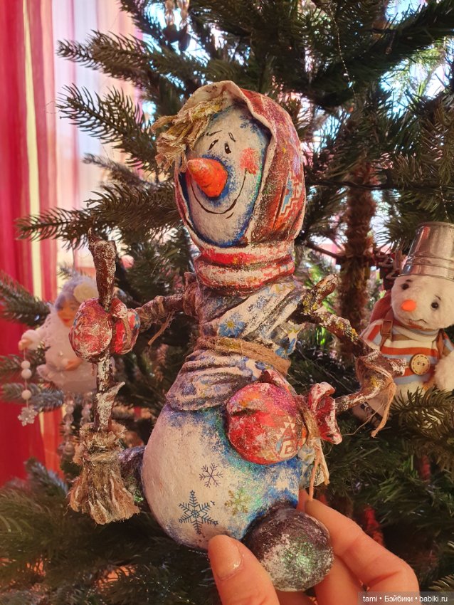 Авторские игрушки на нашей ёлочке (фото 3)