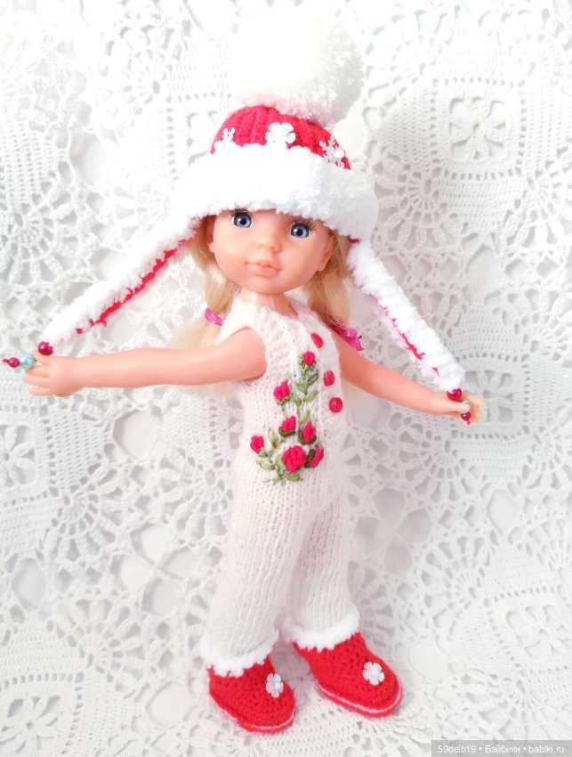 Новогодний костюмчик для куколки мини паолочки (аналога Китай) (фото 8)