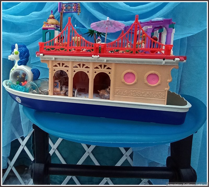 Сказочный кораблик — Румбоксы и кукольные интерьеры: фото (фото 2)