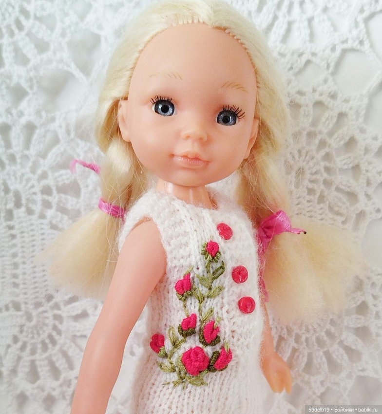 Новогодний костюмчик для куколки мини паолочки (аналога Китай) (фото 5)