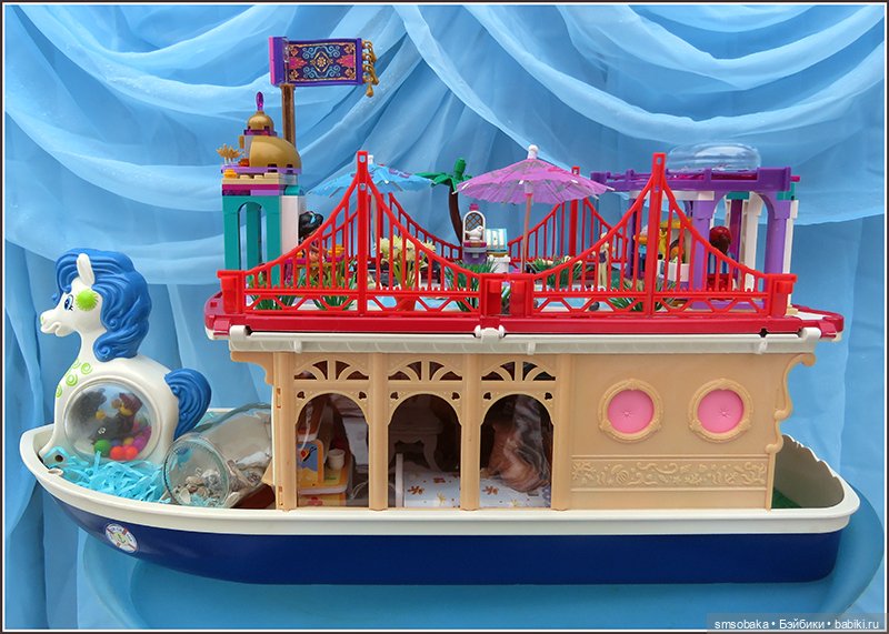 Сказочный кораблик — Румбоксы и кукольные интерьеры: фото (фото 8)