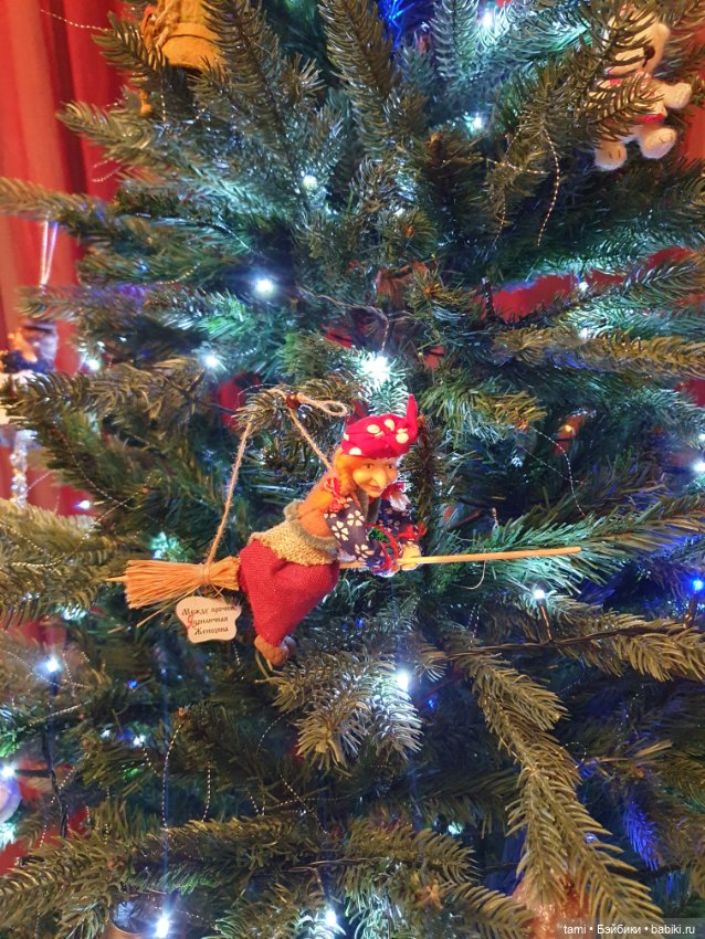 Авторские игрушки на нашей ёлочке (фото 2)