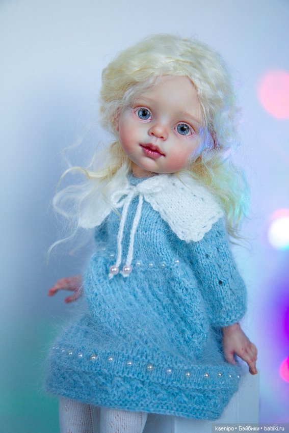 Снежинка ❄️ ООАК куколки Паола Рейна Paola Reina (фото 8)