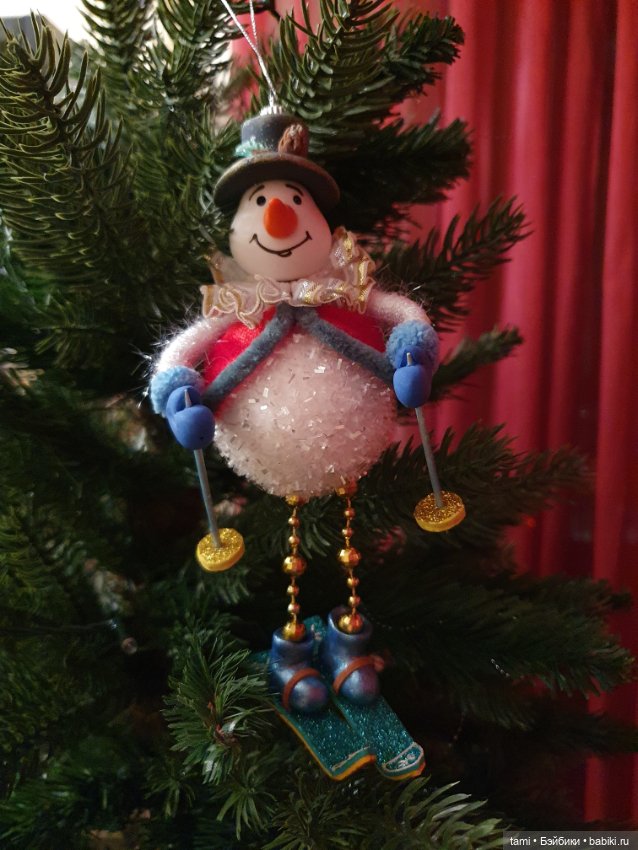 Авторские игрушки на нашей ёлочке