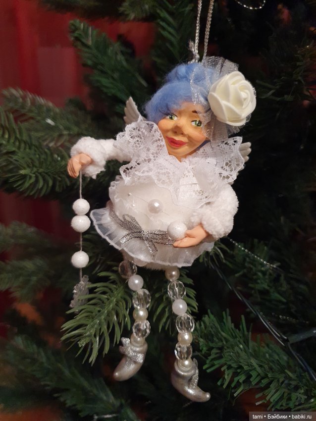 Авторские игрушки на нашей ёлочке