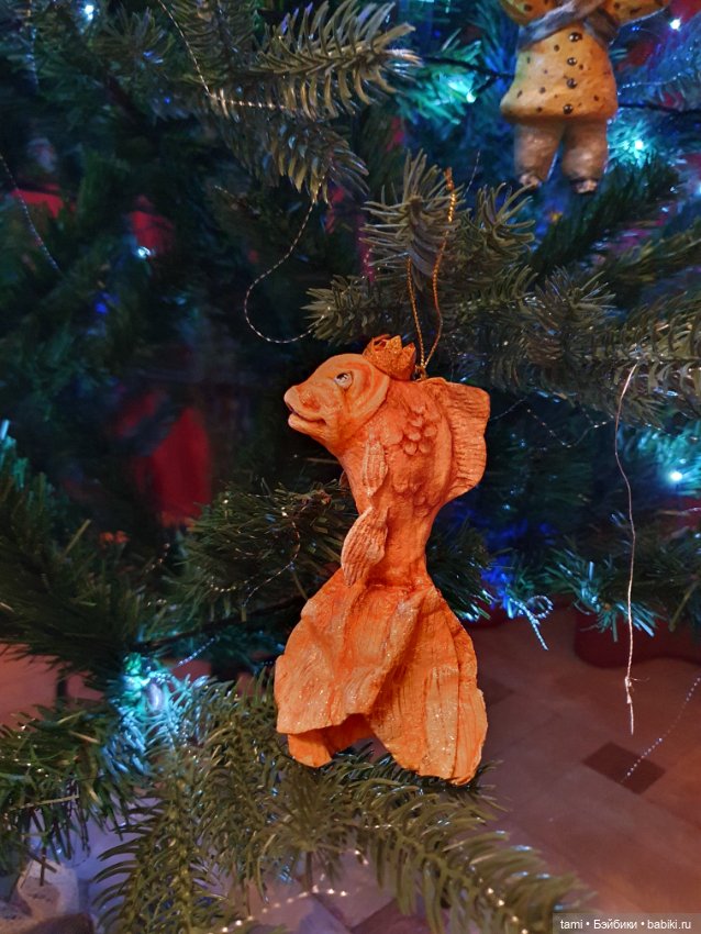 Авторские игрушки на нашей ёлочке (фото 9)