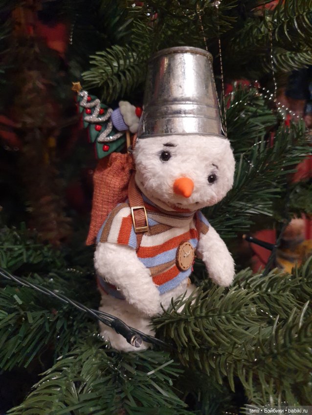 Авторские игрушки на нашей ёлочке