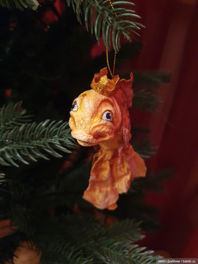 Авторские игрушки на нашей ёлочке