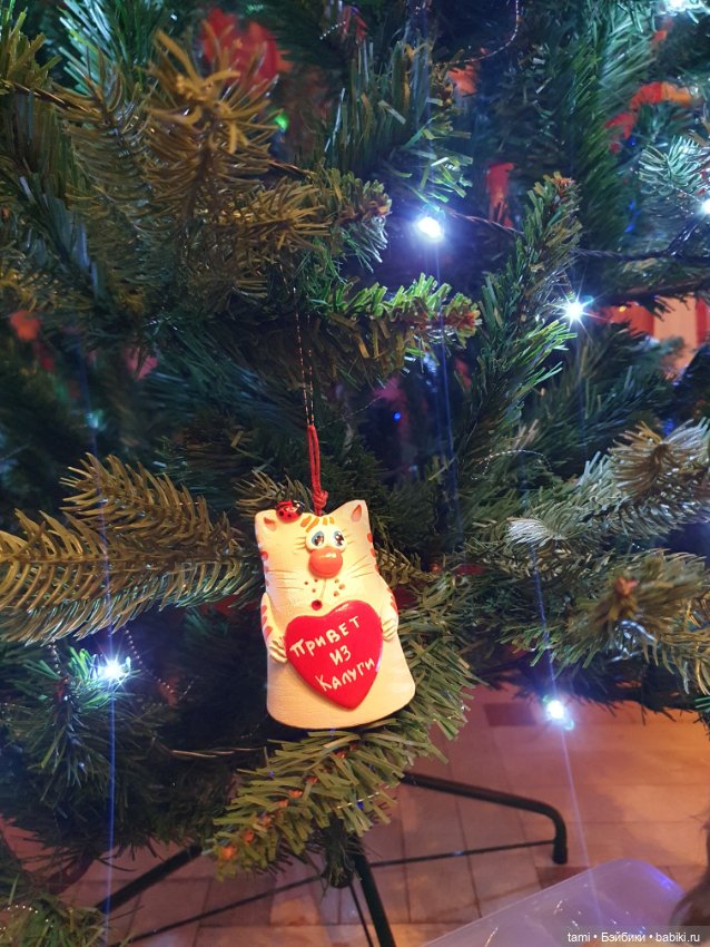 Авторские игрушки на нашей ёлочке