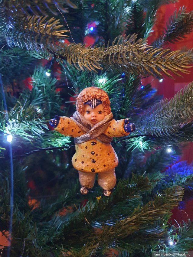 Авторские игрушки на нашей ёлочке (фото 8)