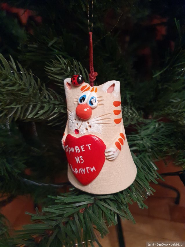 Авторские игрушки на нашей ёлочке