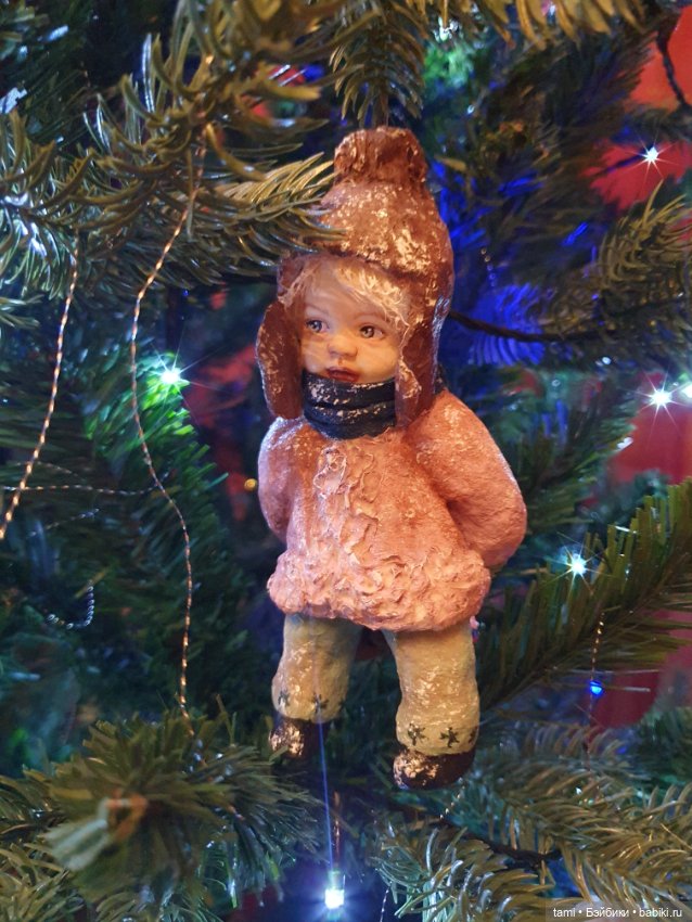 Авторские игрушки на нашей ёлочке (фото 7)