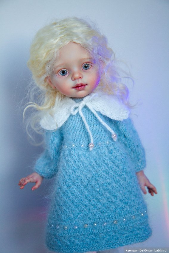 Снежинка ❄️ ООАК куколки Паола Рейна Paola Reina (фото 2)