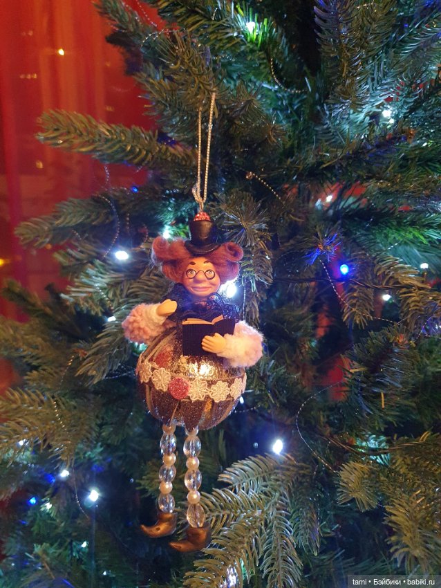 Авторские игрушки на нашей ёлочке