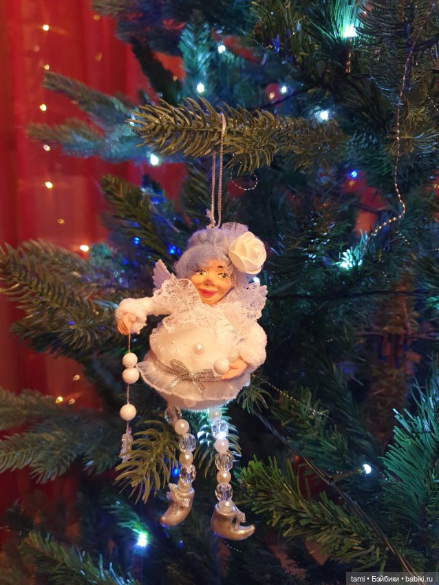 Авторские игрушки на нашей ёлочке