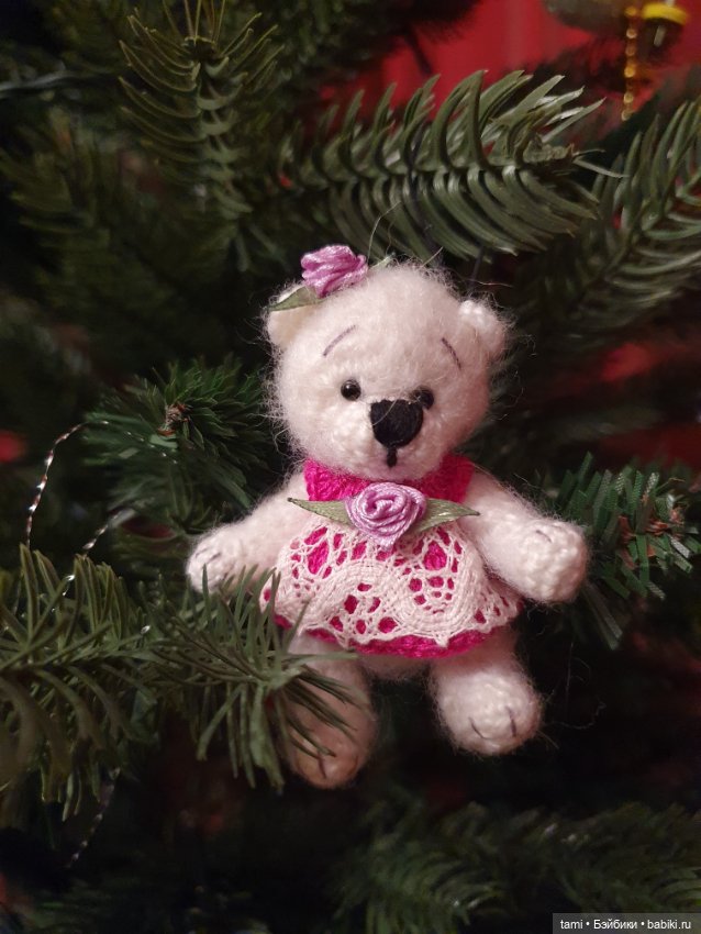 Авторские игрушки на нашей ёлочке