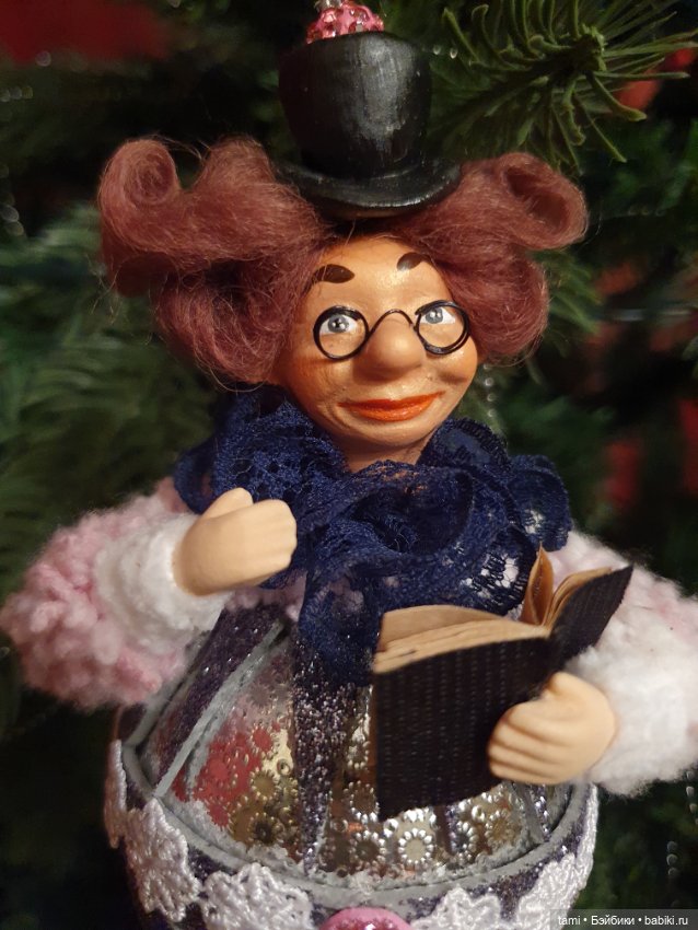 Авторские игрушки на нашей ёлочке