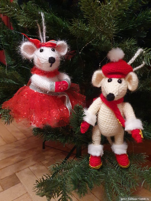 Авторские игрушки на нашей ёлочке