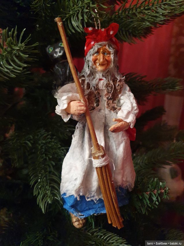 Авторские игрушки на нашей ёлочке