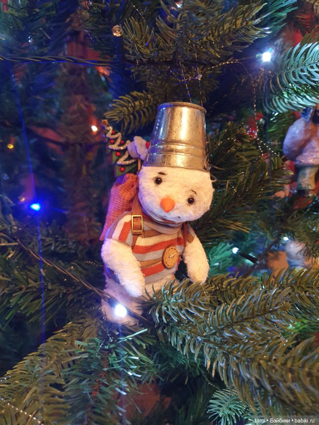 Авторские игрушки на нашей ёлочке