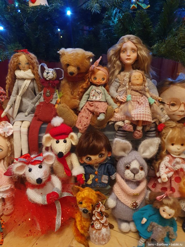 Авторские игрушки на нашей ёлочке