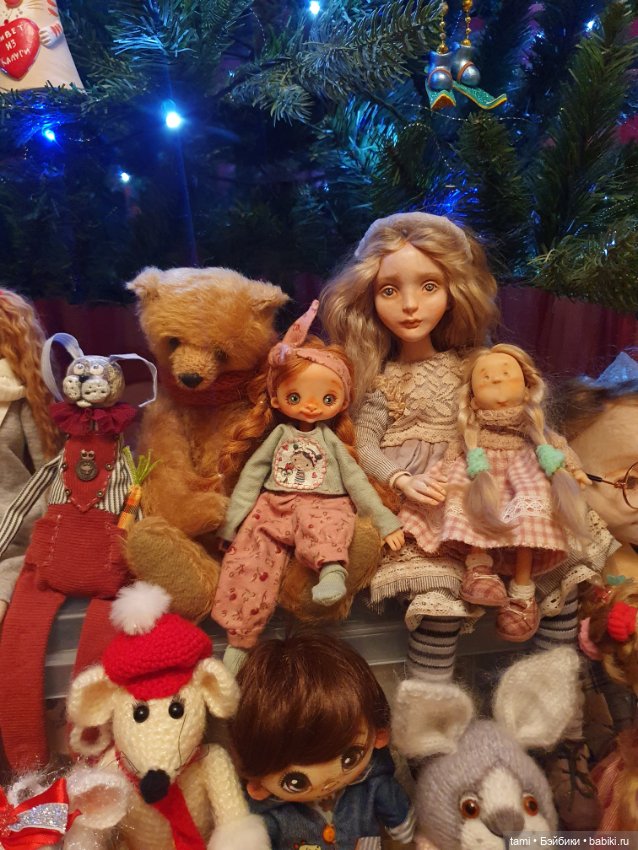 Авторские игрушки на нашей ёлочке