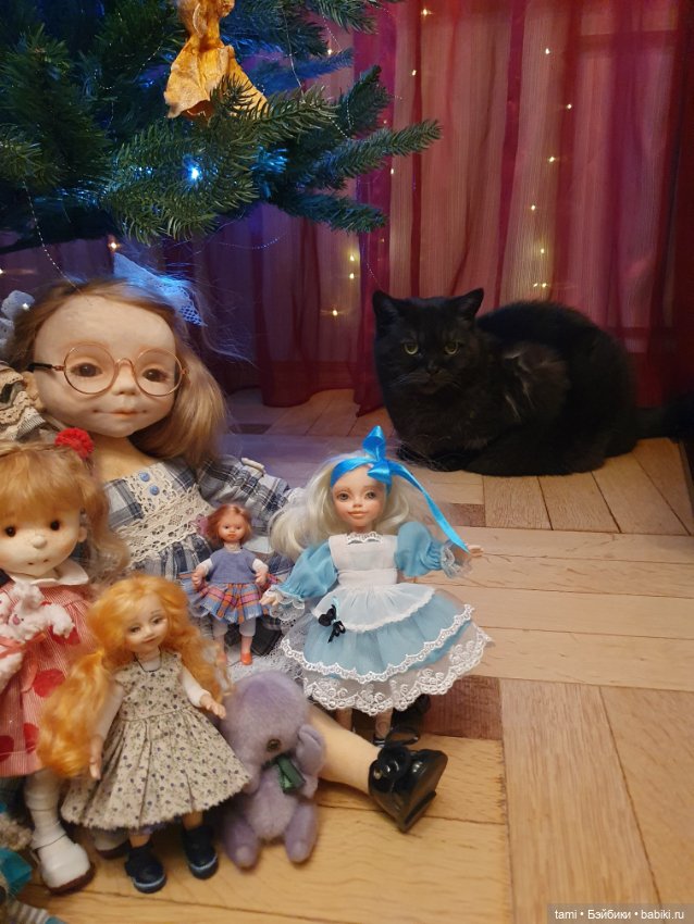 Авторские игрушки на нашей ёлочке