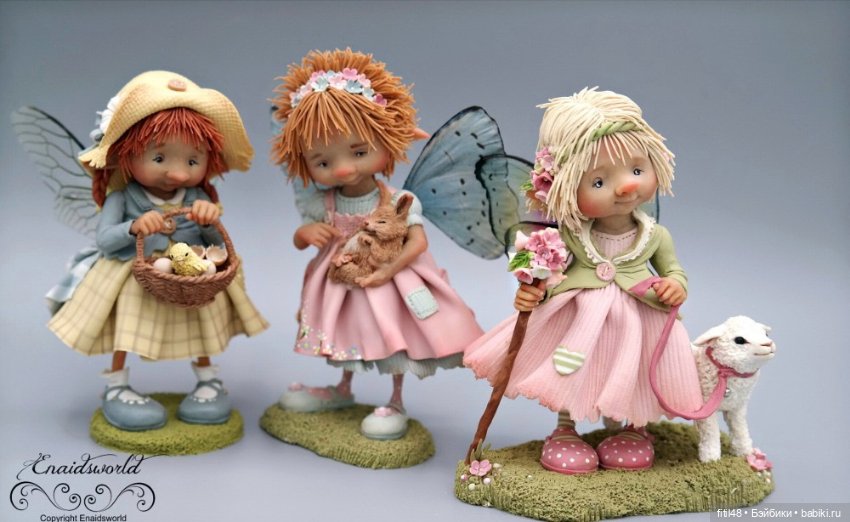 Сказочный народец - Авторские куклы Diane Guelinckx De Becker