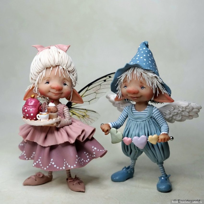 Сказочный народец - Авторские куклы Diane Guelinckx De Becker