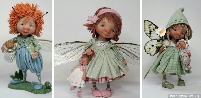 Сказочный народец - Авторские куклы Diane Guelinckx De Becker