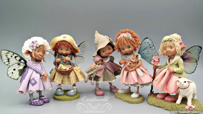 Сказочный народец - Авторские куклы Diane Guelinckx De Becker