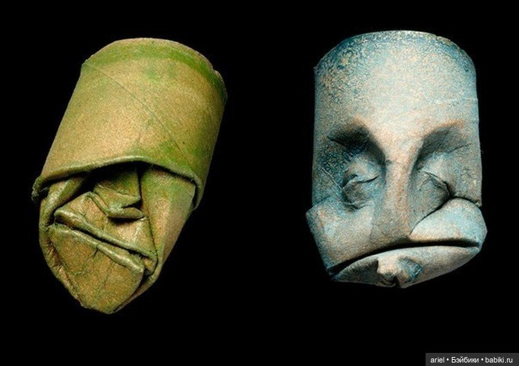 Картонные маски от французского художника Джуниора Фрица Жакет (Junior Fritz Jacquet)