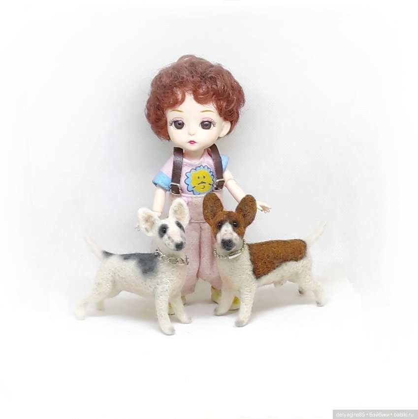 Мои булечки — Валяные игрушки из шерсти: сухое валяние