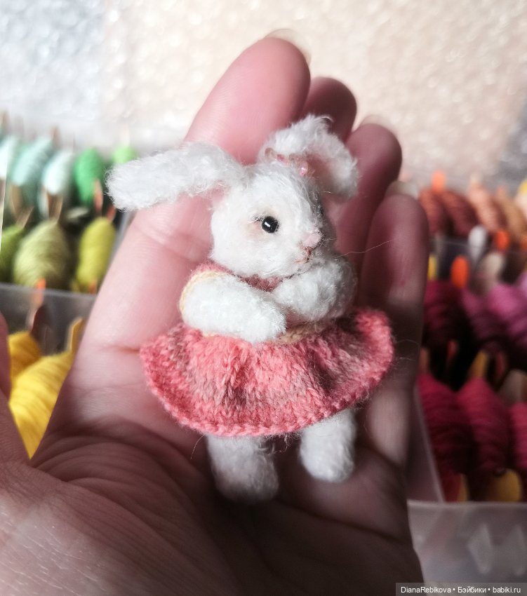 Зайчик Мими — Авторские мишки Тедди и друзья: фото (фото 3)