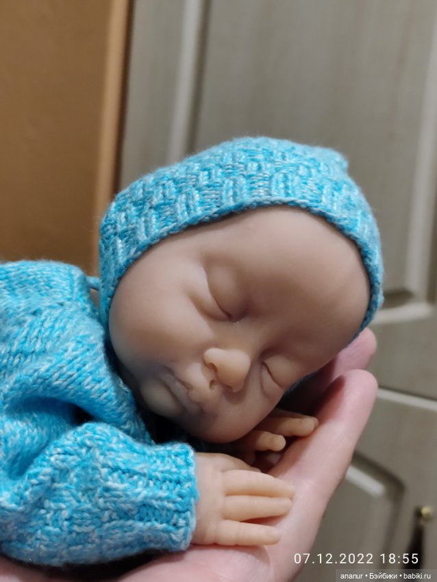 Процесс. Новый малыш — Авторские шарнирные куклы своими руками: лепка