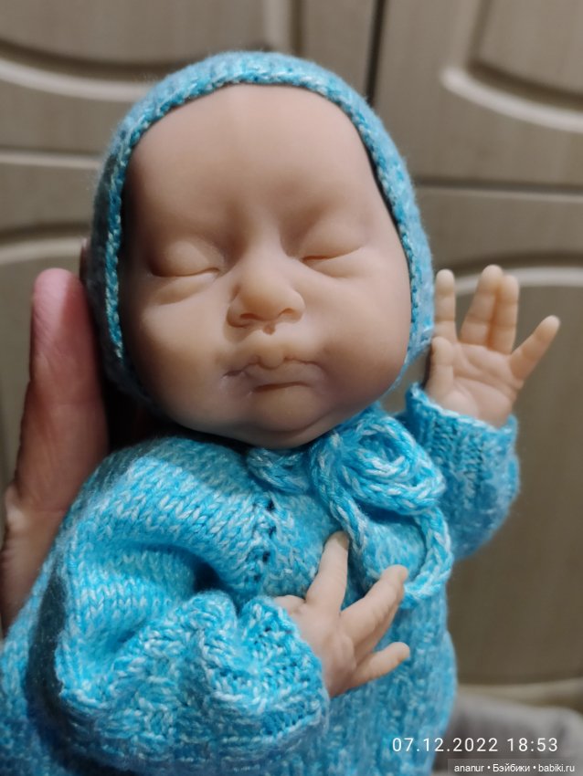 Процесс. Новый малыш — Авторские шарнирные куклы своими руками: лепка