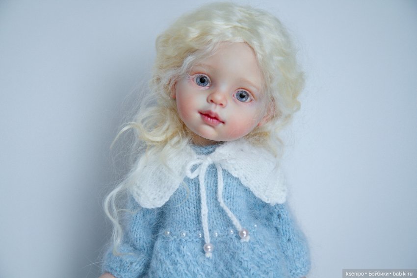 Снежинка ❄️ ООАК куколки Паола Рейна Paola Reina