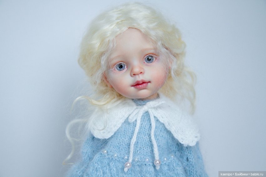 Снежинка ❄️ ООАК куколки Паола Рейна Paola Reina