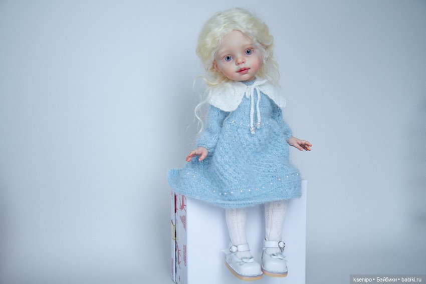 Снежинка ❄️ ООАК куколки Паола Рейна Paola Reina