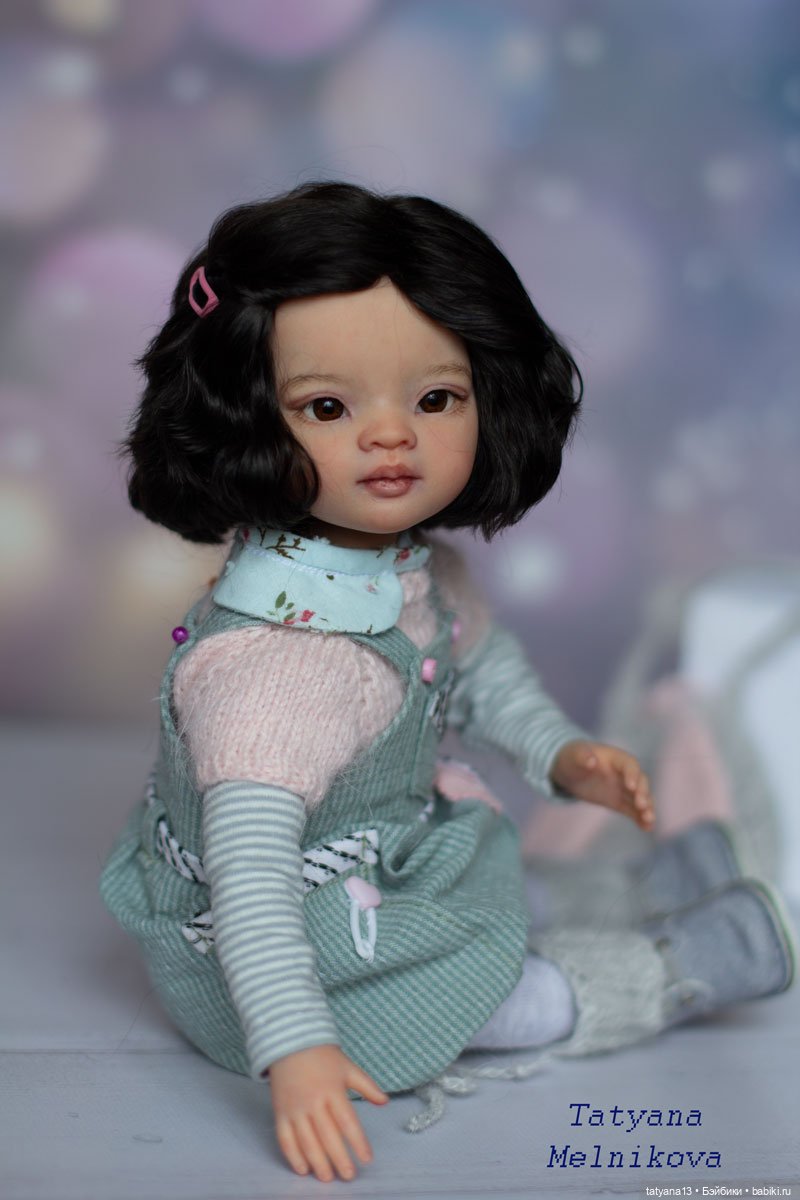 ООАК Паола Рейна — ООАК Paola Reina (Паола Рейна) и испанских кукол: перерисовка (фото 3)