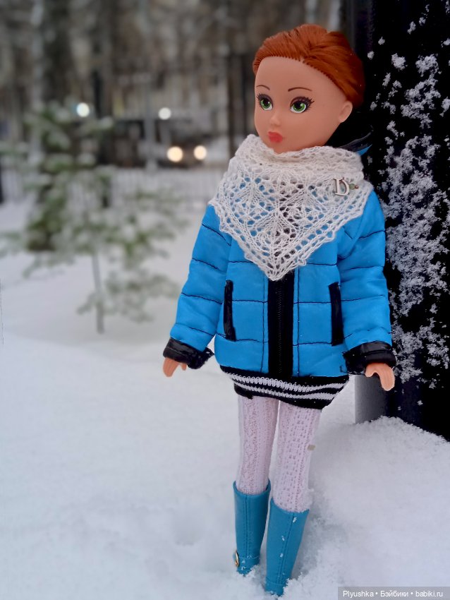Зимняя прогулка — Российские куклы Весна (фото 2)