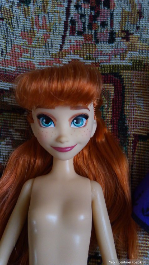 Распаковка куклы: Анна с троллем. Дисней, Холодное сердце 2. Хасбро. (Hasbro. Disney, Frozen 2)
