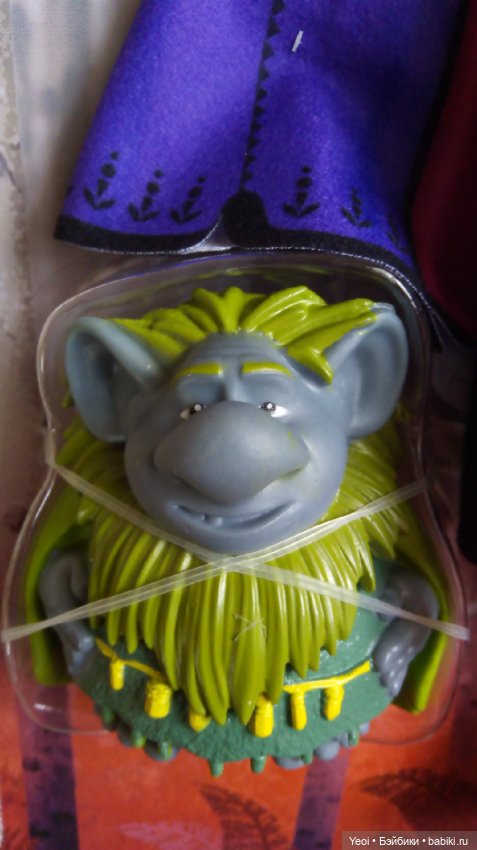 Распаковка куклы: Анна с троллем. Дисней, Холодное сердце 2. Хасбро. (Hasbro. Disney, Frozen 2)