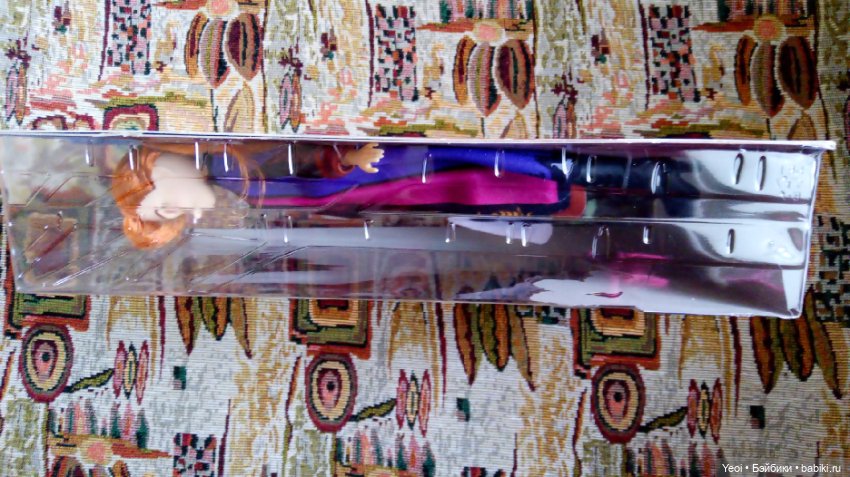 Распаковка куклы: Анна с троллем. Дисней, Холодное сердце 2. Хасбро. (Hasbro. Disney, Frozen 2) (фото 5)