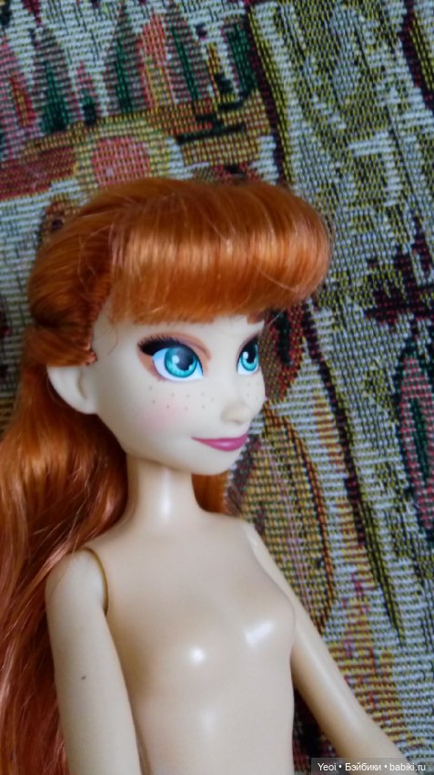 Распаковка куклы: Анна с троллем. Дисней, Холодное сердце 2. Хасбро. (Hasbro. Disney, Frozen 2)