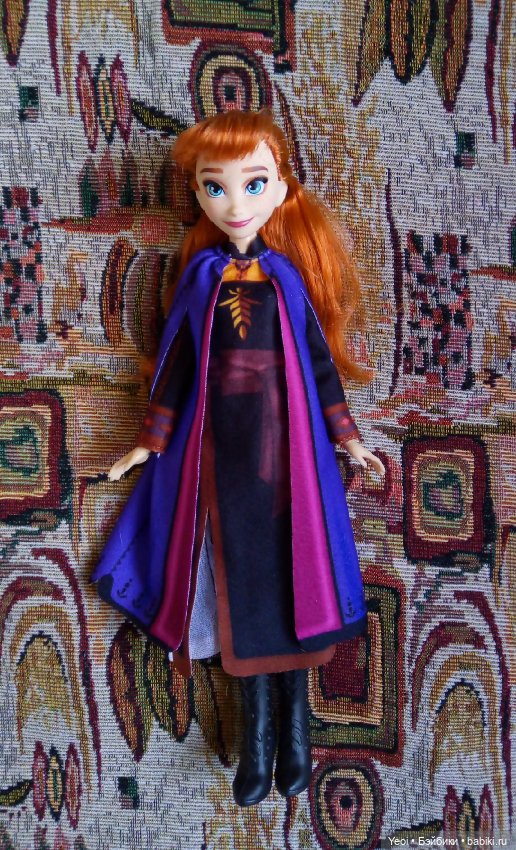 Распаковка куклы: Анна с троллем. Дисней, Холодное сердце 2. Хасбро. (Hasbro. Disney, Frozen 2)