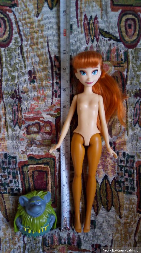 Распаковка куклы: Анна с троллем. Дисней, Холодное сердце 2. Хасбро. (Hasbro. Disney, Frozen 2)