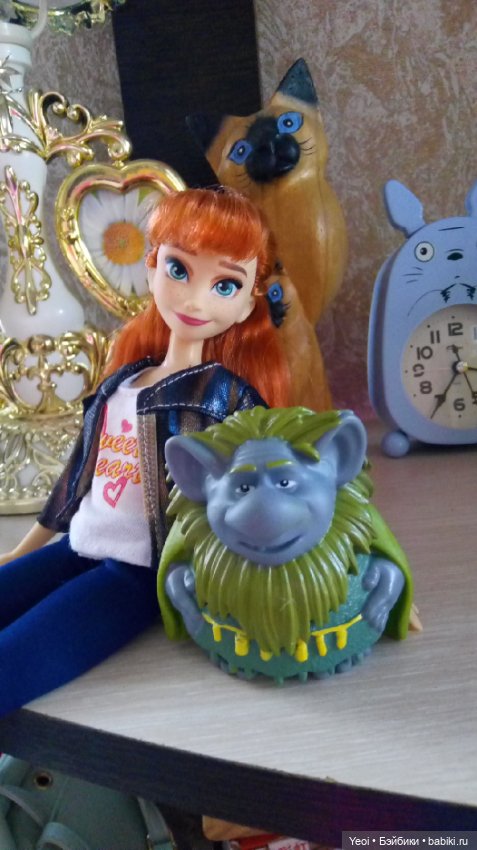 Распаковка куклы: Анна с троллем. Дисней, Холодное сердце 2. Хасбро. (Hasbro. Disney, Frozen 2)